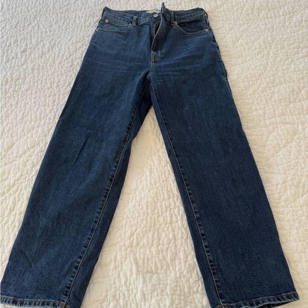 Everlane Way High Jean in Vintage Indigo